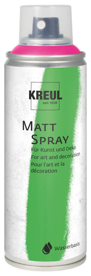 Spuitverf Kreul Matt Spray 200 ml Pink