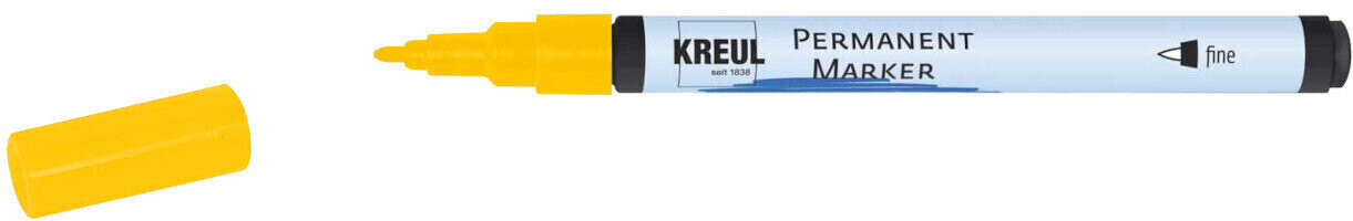 Marker Kreul Permanent 'F' Neizbrisivi flomaster Žuta 1 kom