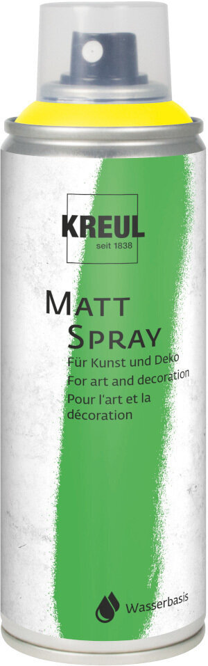 Farba v spreji Kreul Matt Spray 200 ml Žltá