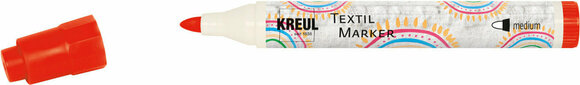 Pixur cu pâslă Kreul Javana Texi Medium Marker pentru textile Red 1 buc - 1