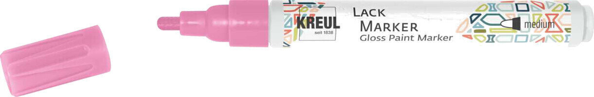Marcador Kreul Lack 'M' Gloss Marker Pink 1 un.