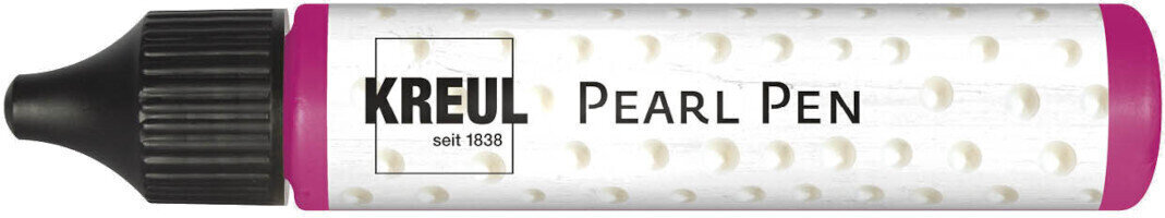 Farba do tkanin Kreul Pearl Pen 29 ml Różowy