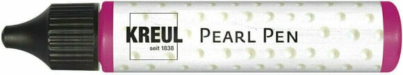 Farba do tkanin Kreul Pearl Pen 29 ml Różowy - 1