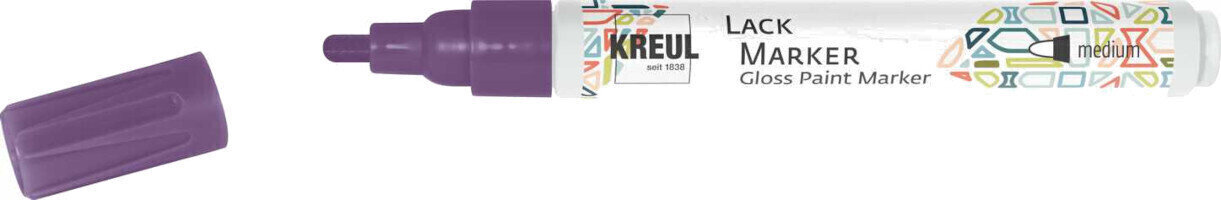 Marcador Kreul Lack 'M' Gloss Marker Violet 1 un.