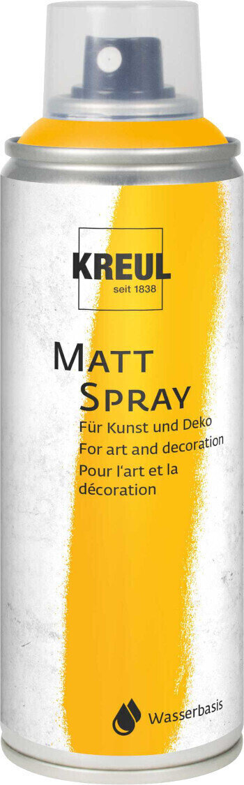 Pintura en aerosol Kreul Matt Spray 200 ml Gold Pintura en aerosol