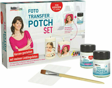 Découpage Kreul Foto Transfer Potch Set Candles - 1