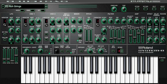 Virtuális hangszer Roland SYSTEM-8 Key (Digitális termék) - 1