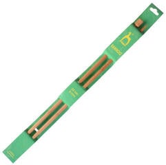 Klassisk lige nål Pony Bamboo Knitting Needle Klassisk lige nål 33 cm 6 mm