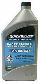 Quicksilver 4-Stroke Marine Engine Oil SAE 25W-40 1 L
