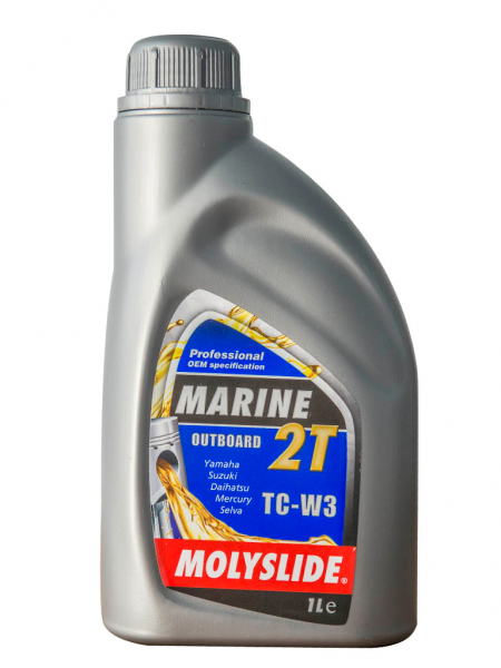 Boat 2 Stroke Oil Molyslide 2T Outboard TC-W3 1 L