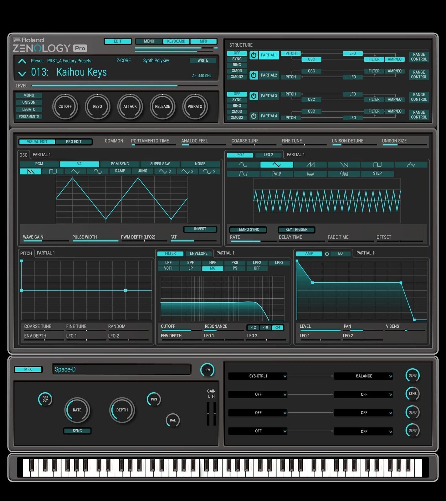 VST Instrument studio-software Roland ZENOLOGY PRO (Digitaal product)