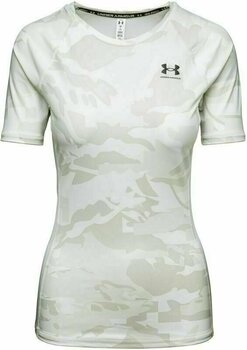 Fitness shirt Under Armour Isochill Team Compression White/Black S Fitness shirt - 1