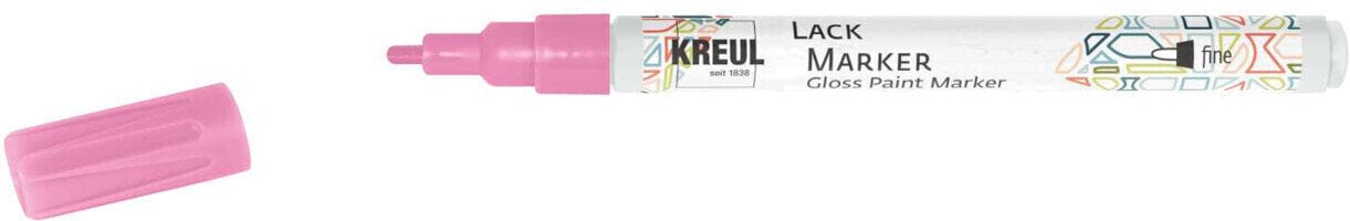 Markeerstift Kreul Lack 'F' Gloss Marker Pink 1 stuk