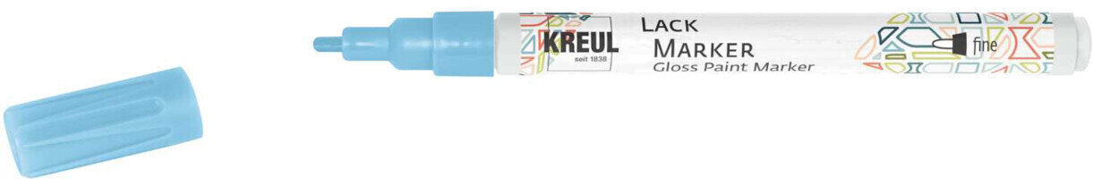 Marcador Kreul Lack 'F' Gloss Marker Light Blue 1 pc Marcador