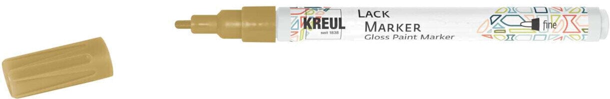 Marqueur Kreul Lack 'F' Cartouche d'encre Gold 1 pc