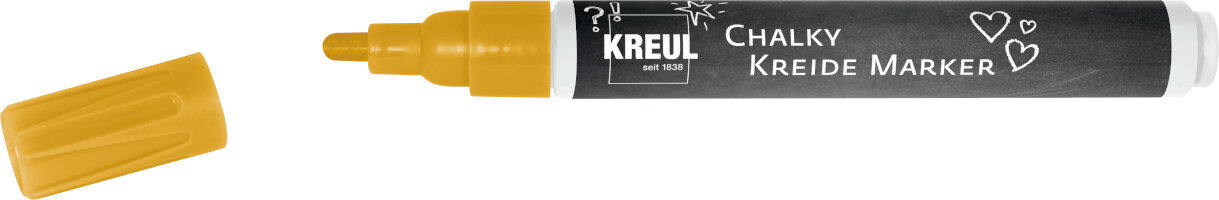 Μαρκαδόρος Kreul Chalk Marker Medium Chalk Marker Golden Glow 1 τεμ.