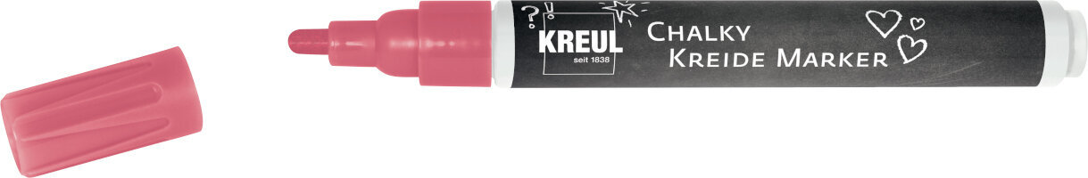 Marqueur Kreul Chalk Marker Medium Marqueur craie Cozy Red 1 pc