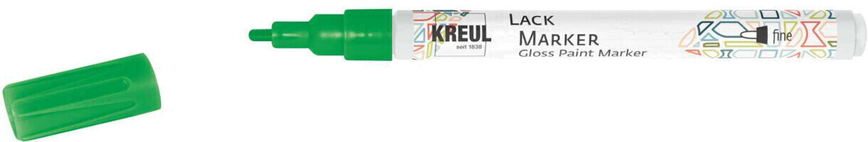 Marcador Kreul Lack 'F' Gloss Marker Green 1 un.