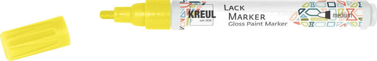 Marker Kreul Lack 'M' Gloss Marker Neon Yellow 1 pc