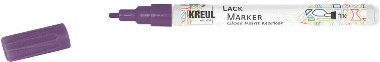 Merkintäkynä Kreul Lack 'F' Gloss Marker Violet 1 kpl