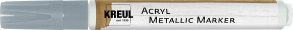 маркери Kreul Metallic XXL Акрилен метален маркер Silver 1 бр - 1