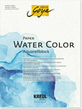 Carnete de Schițe Kreul Paper Water Color A3 200 g - 1