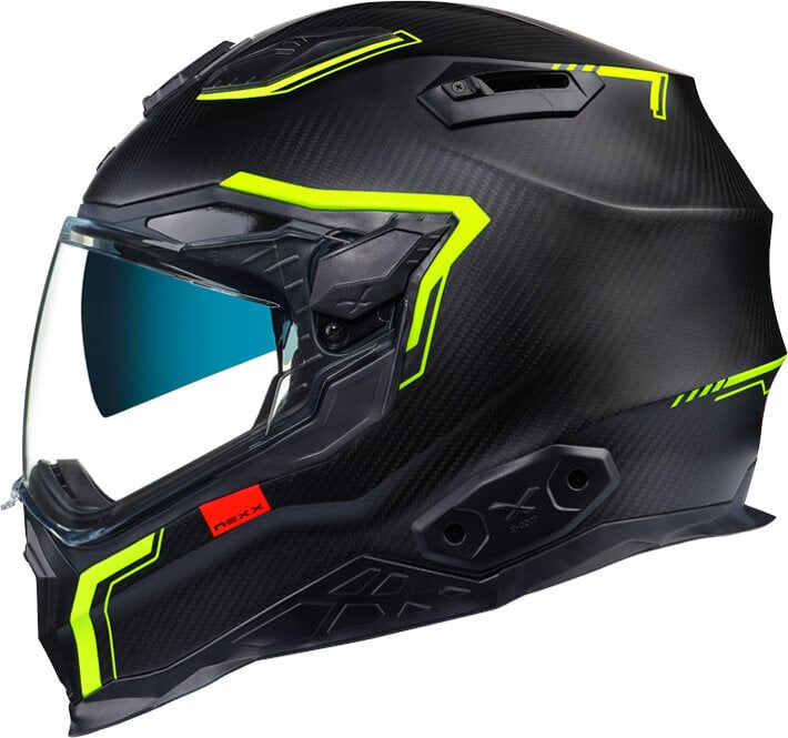 Helm Nexx X.WST 2 Carbon Zero 2 Carbon/Neon MT S Helm (Alleen uitgepakt)
