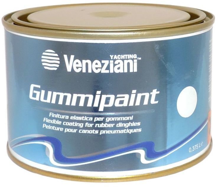 Bootsfarbe Veneziani Gummipaint White 375ml