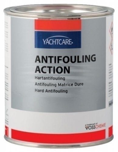 Pintura antiincrustante YachtCare Antifouling Action Black 750ml