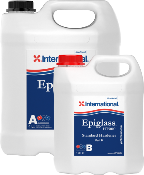 Polyester, epoxy International Epiglass Resin HT9000 3,75L Standard