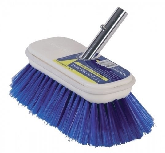 Marine Cleaning Tool Swobbit Deck Brush - Extra Soft - BLUE