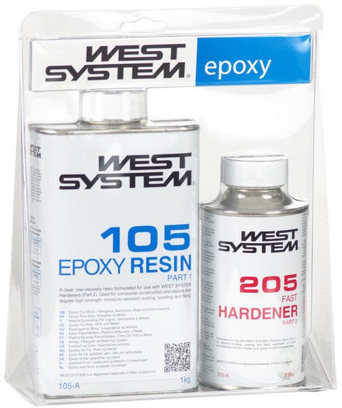 Polyester, Epoxid West System A-Pack Fast 105+205