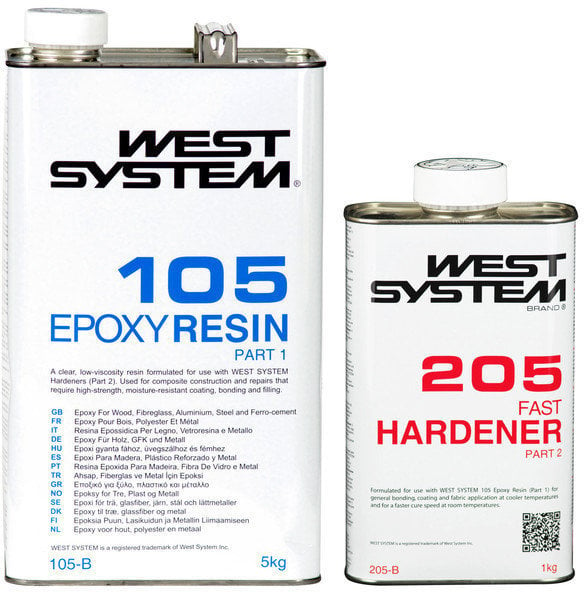 Résine epoxy West System B-Pack Fast 105+205