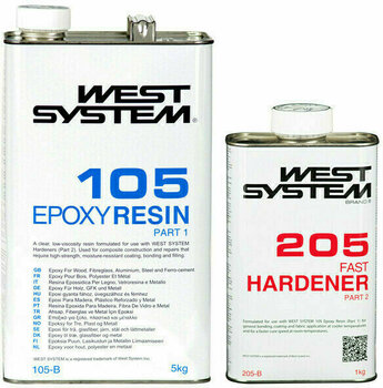 GfK, Epoxy, Kunststoff West System B-Pack Fast 105+205 - 1