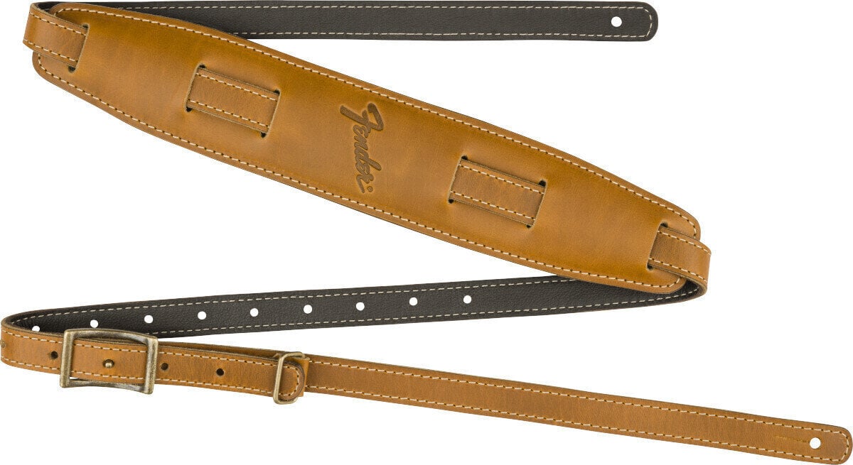 Tracolla Pelle Fender Mustang Saddle Strap Butterscotch Tracolla Pelle Butterscotch