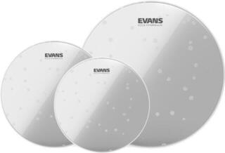 Conjunto de membranas/parches de tambor Evans ETP-HYDGL-R Hydraulic Glass Rock Conjunto de membranas/parches de tambor