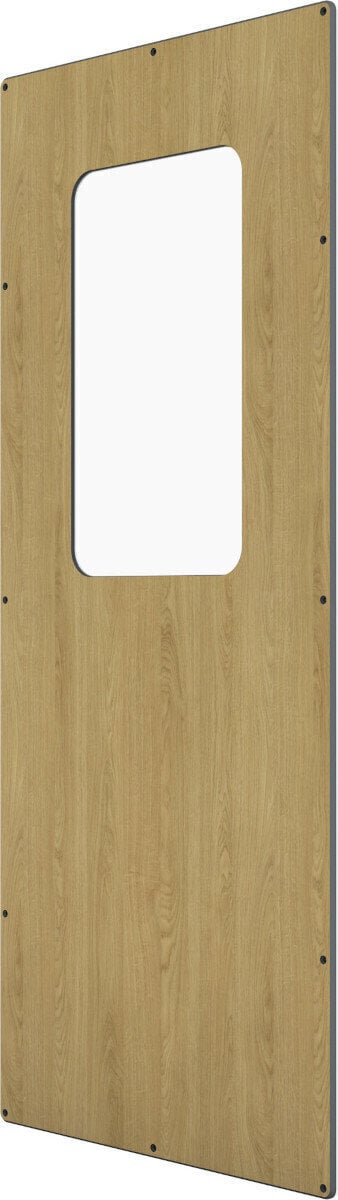 Portable acoustic panel Vicoustic VicBooth Ultra Side + Window Natural Oak