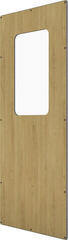 Portable akustische Abschirmung Vicoustic VicBooth Ultra Side + Window Natural Oak Portable akustische Abschirmung
