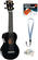 Mahalo MR1-BK SET Soprano ukulele Črna
