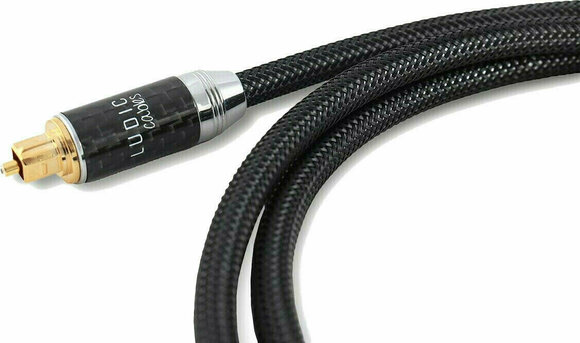 Câble optique Hi-Fi Ludic Polaris Optilink 1 m Noir Câble optique Hi-Fi - 1