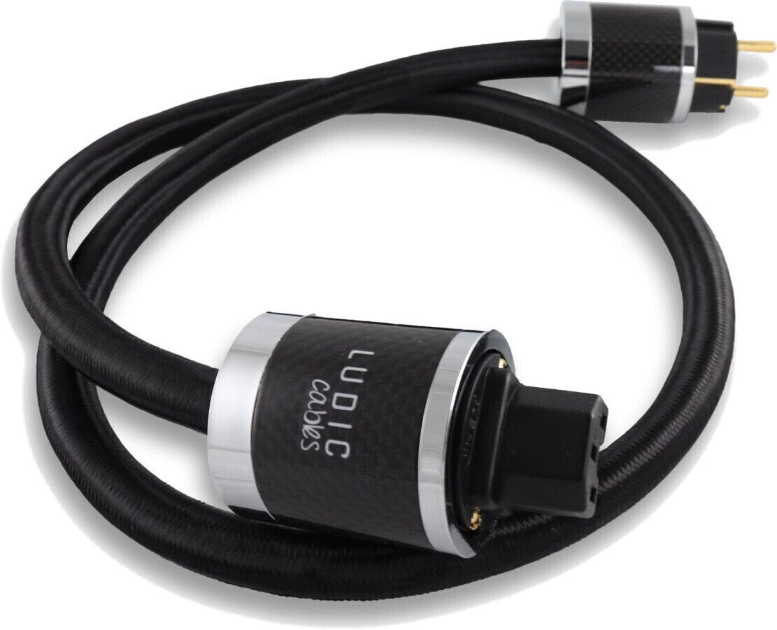 Hi-Fi Stromversorgung Ludic Aesir Powercord 2 m Schwarz Hi-Fi Stromversorgung