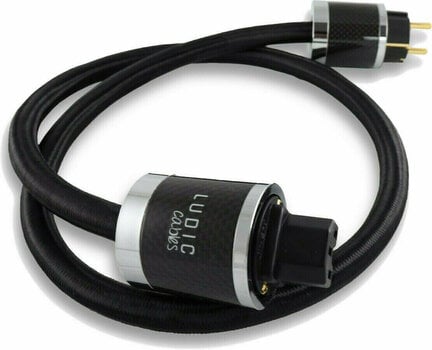 Hi-Fi Stromversorgung Ludic Aesir Powercord 2 m Schwarz Hi-Fi Stromversorgung - 1
