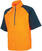 Bunda Sunice Westchester Short Sleeve 1/2 Zip Outrageous Orange/Midnight M