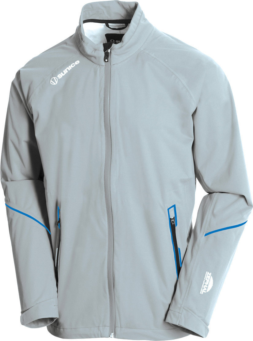 Jachetă impermeabilă Sunice Men Jay Zephal Jacket Magnesium/Vibrant Blue XL