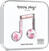 In-ear hörlurar Happy Plugs Earbud Plus Pink Marble