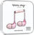 Auscultadores intra-auriculares Happy Plugs In-Ear Pink Marble