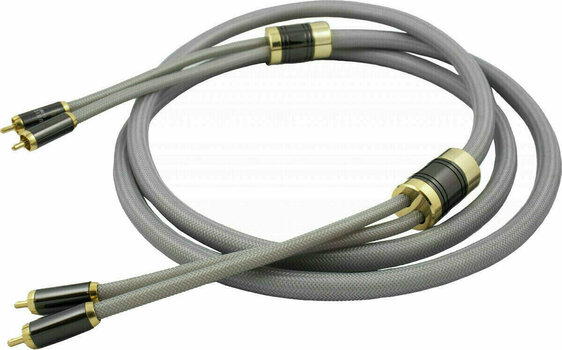Cable de audio Hi-Fi Ludic Magica Interlink 2 RCA - 2 RCA 100 cm Gris Cable de audio Hi-Fi - 1