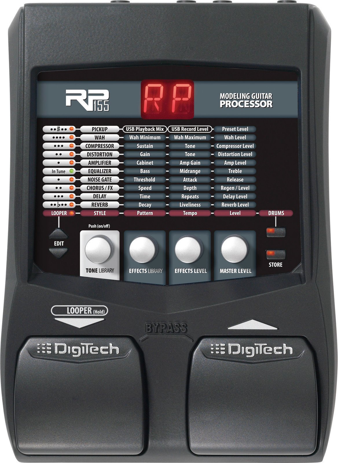 Gitaar multi-effect Digitech RP 155