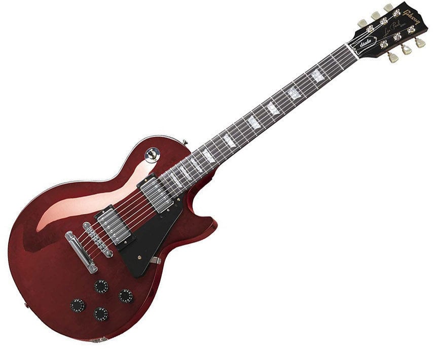 Електрическа китара Gibson Les Paul Studio Wine Red Chrome