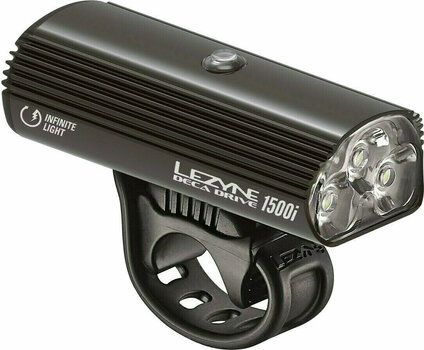 Велосипедна лампа Lezyne Deca Drive 1500i Black - 1